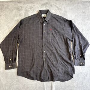 Perlis Cajun Clothing Co Crawfish Button Down Mens XL Preppy
